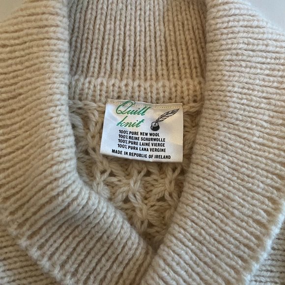 Irish Sweater 100% wool - Picture 5 of 5